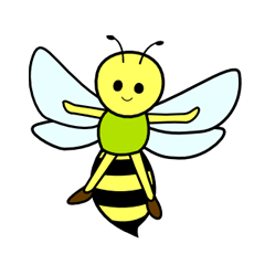 [LINEスタンプ] はにぃびぃのハニ美