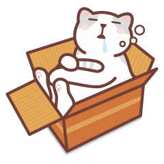 [LINEスタンプ] CAT BOXの画像（メイン）