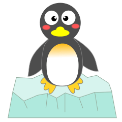 [LINEスタンプ] 元気なペンギン