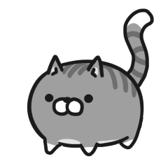 [LINEスタンプ] ボンレス猫 Vol.1の画像（メイン）