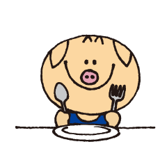 [LINEスタンプ] まんパクキャラクター「ぽぅ」