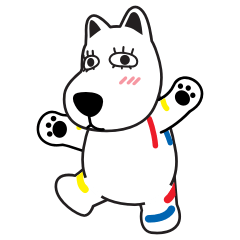 [LINEスタンプ] ランドドッグ