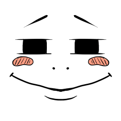 [LINEスタンプ] Strange expression