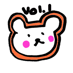 [LINEスタンプ] 手書きのくまVol.1
