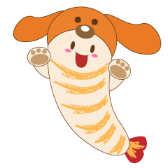 [LINEスタンプ] Shrimp guy  is so cute