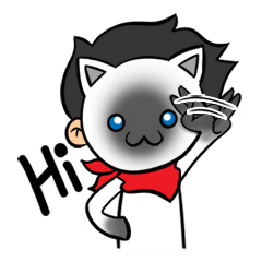 [LINEスタンプ] Mask of Meow