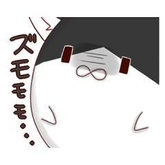 [LINEスタンプ] はちわれねこ