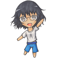 [LINEスタンプ] Plaloma the Energetic Girl