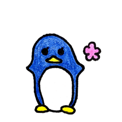 [LINEスタンプ] ペンギン。