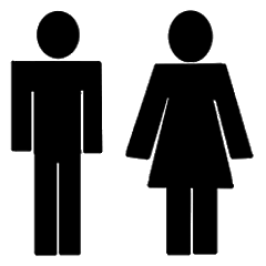 [LINEスタンプ] Men ＆ Women