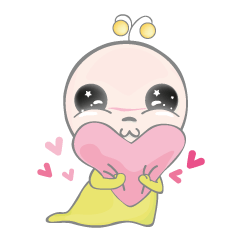 [LINEスタンプ] アロミちゃん