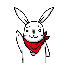 [LINEスタンプ] 忍者兎の忍陣丸