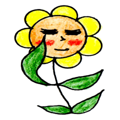 [LINEスタンプ] Sun Flower's DAY