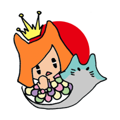 [LINEスタンプ] ひなたぴたのまんたちゃん