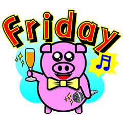 [LINEスタンプ] PINK PIG - CUTE FUNNY ＆ HAPPY