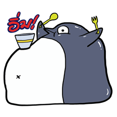 [LINEスタンプ] PenPen ＆ GuinGuin