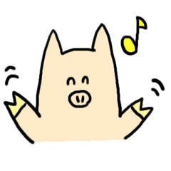 [LINEスタンプ] チアフルぶーちゃん