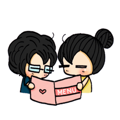 [LINEスタンプ] OOCouple inLove