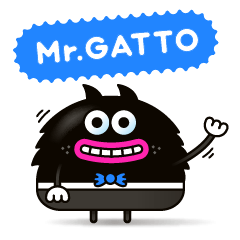 [LINEスタンプ] Mr.GATTOの画像（メイン）
