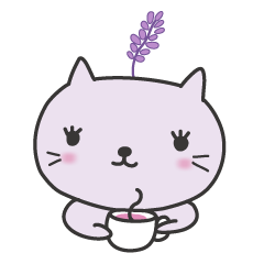 [LINEスタンプ] 癒やしのラベにゃ
