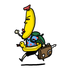 [LINEスタンプ] Banana Sungの画像（メイン）