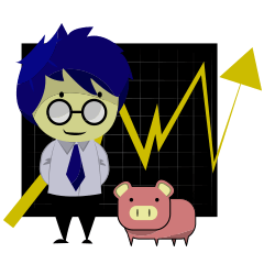 [LINEスタンプ] Young Investor