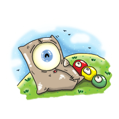 [LINEスタンプ] BUBY-EYE