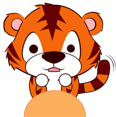 [LINEスタンプ] Rimau the Tiger