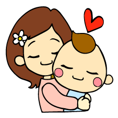 [LINEスタンプ] 子育てママのスタンプ♡