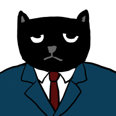 [LINEスタンプ] 黒猫M