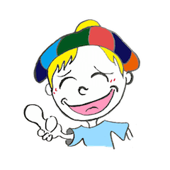 [LINEスタンプ] 帽子こぞう。