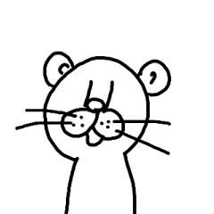 [LINEスタンプ] 自由なくま
