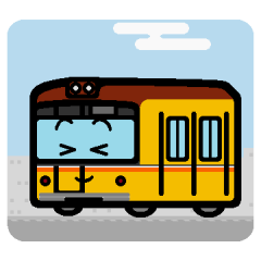 [LINEスタンプ] デフォルメ関東の電車その3