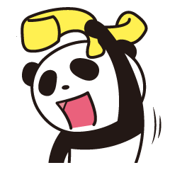 [LINEスタンプ] ライブ好きパンダ「奏奏」