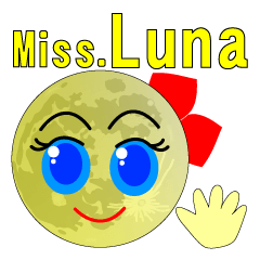 [LINEスタンプ] Miss.Luna