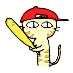 [LINEスタンプ] Tiny Cat and The Gang