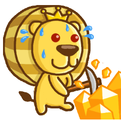 [LINEスタンプ] Bit Lion