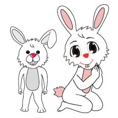 [LINEスタンプ] Bunny Bell