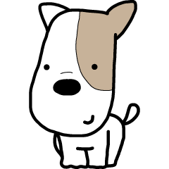 [LINEスタンプ] 忠犬はなまる！