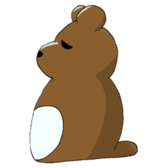 [LINEスタンプ] Life of Kumabear