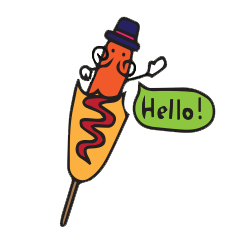 [LINEスタンプ] Mr. Sausageman