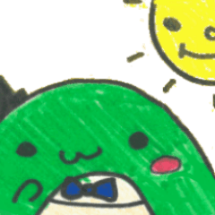 [LINEスタンプ] ヘビさんの日常 －シール風スタンプ－