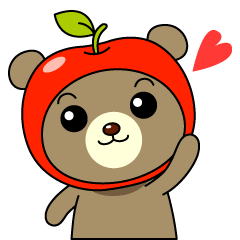 [LINEスタンプ] AppleBear