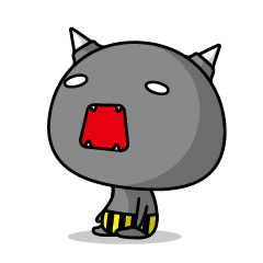 [LINEスタンプ] 黒鬼