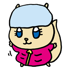 [LINEスタンプ] リスヒップホップイーストコースト