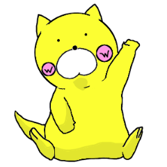 [LINEスタンプ] 黄色い犬のスタンプ No.2