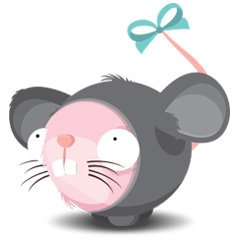 [LINEスタンプ] Sugar Mousey