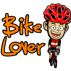 [LINEスタンプ] Bike lover