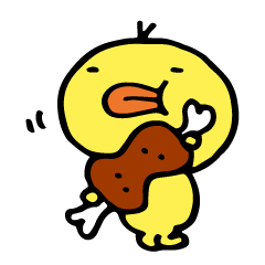 ひよこが、してた。