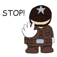 [LINEスタンプ] The Legal Guardians (Police ＆ Detective)
